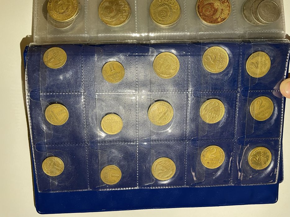 монети цар, сср, значки