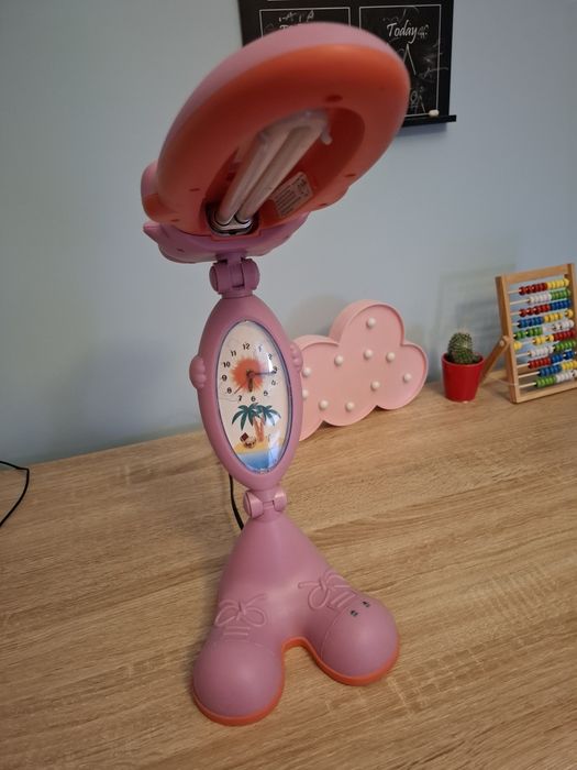 Fotel dziecięcy do biurka + lampa