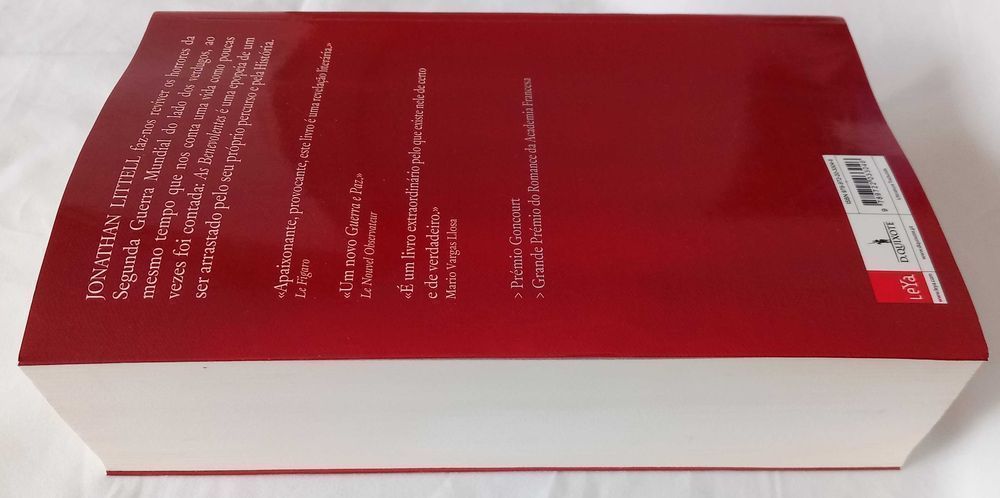 Livro As Benevolentes de Jonathan Littell [Portes Incluídos]