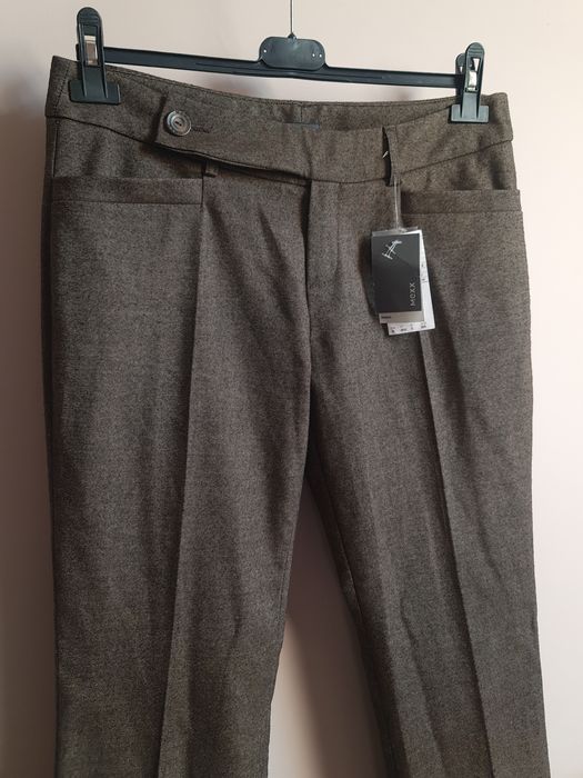 Spodnie brązowe cygaretki