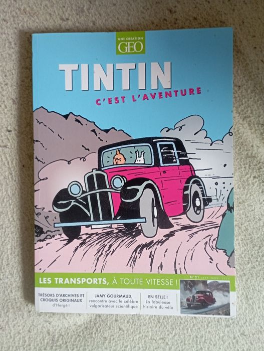 Livro novo Tintin em francês