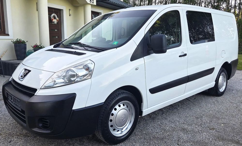 Peugeot Expert  VAT23% ,Długi L2, Brygadówka 6 osób, Gotowy do pracy!