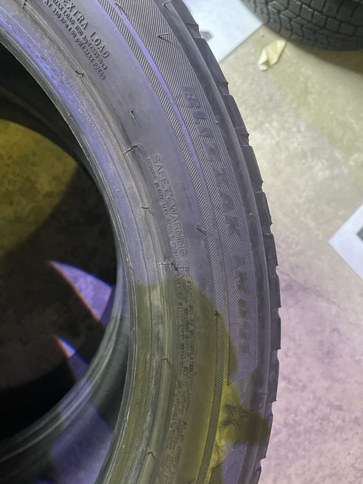 Шины 285/45 R21 Bridgestone б/у пара зима 5мм U1