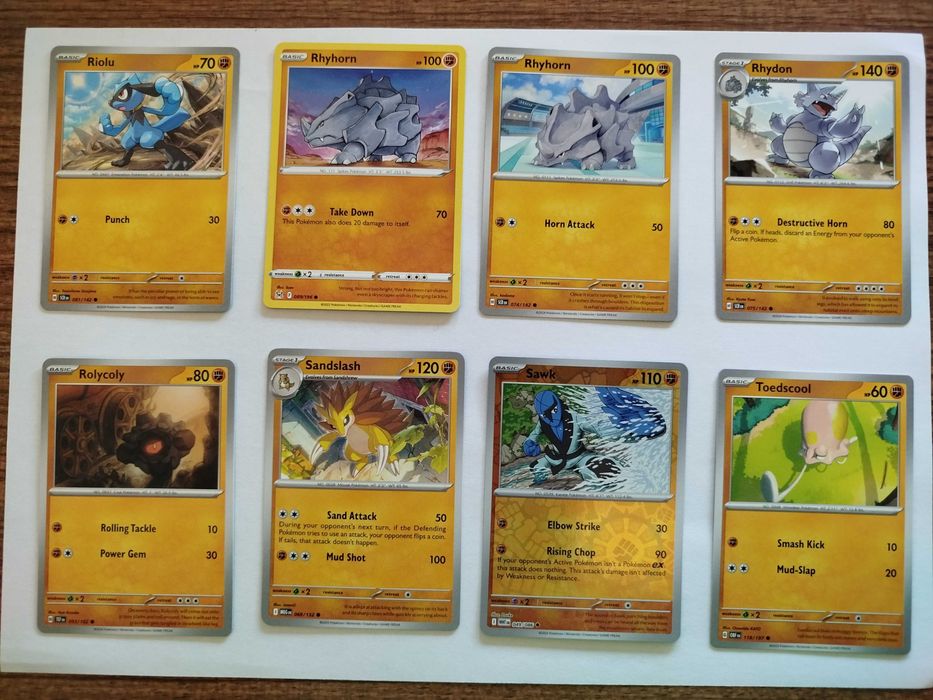 Cartas Pokémon TCG P 1.1
