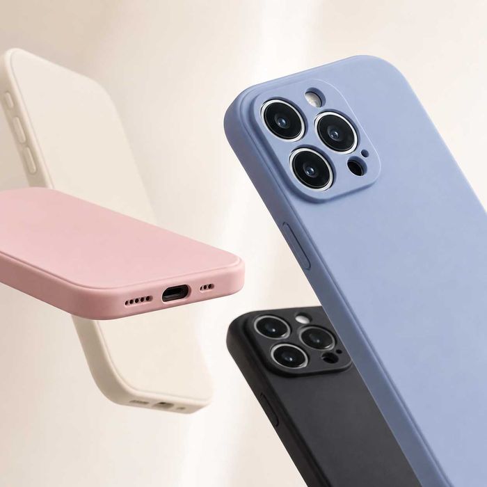 Etui iPhone 13 / 14 / 15 / 16 / 17 – Pro / Pro Max / Plus / Edge / Mini / Air / Plecki Case Różne Kolory Obudowa Ochronna