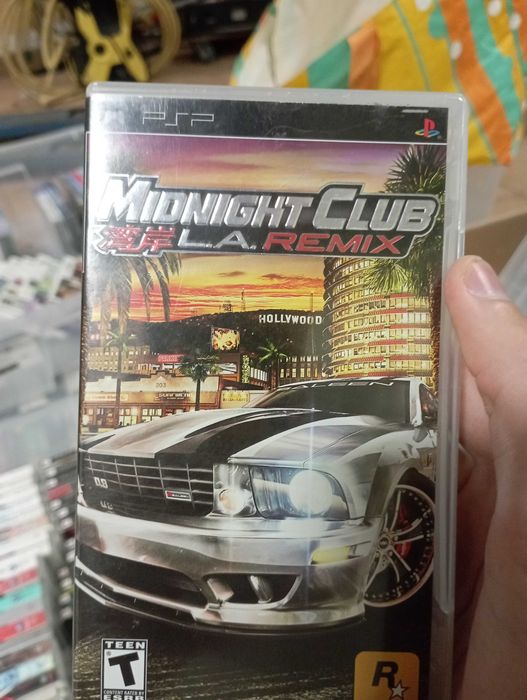 Zestaw 2 gier: Midnight Club L.A remix oraz Gran turismo na PSP