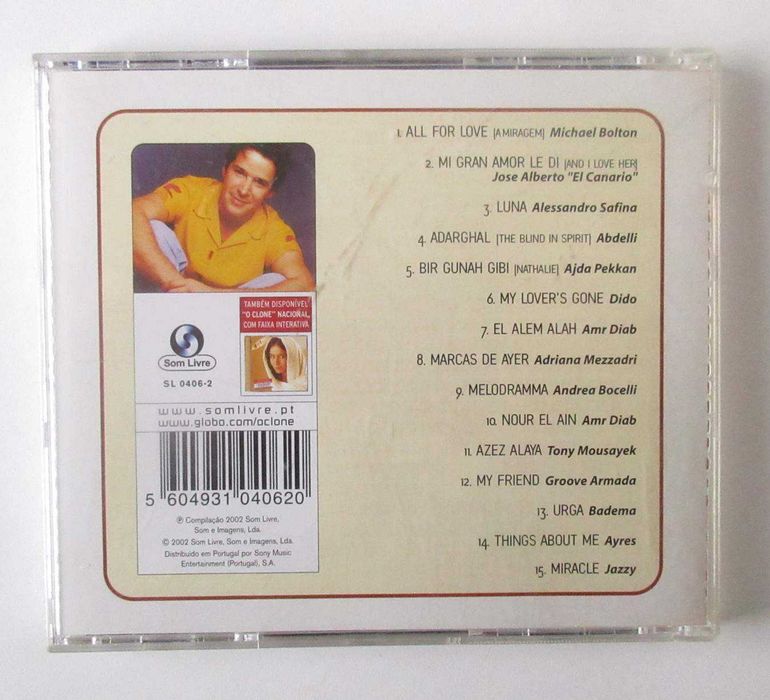Telenovela "O CLONE" (Internacional) (CD)