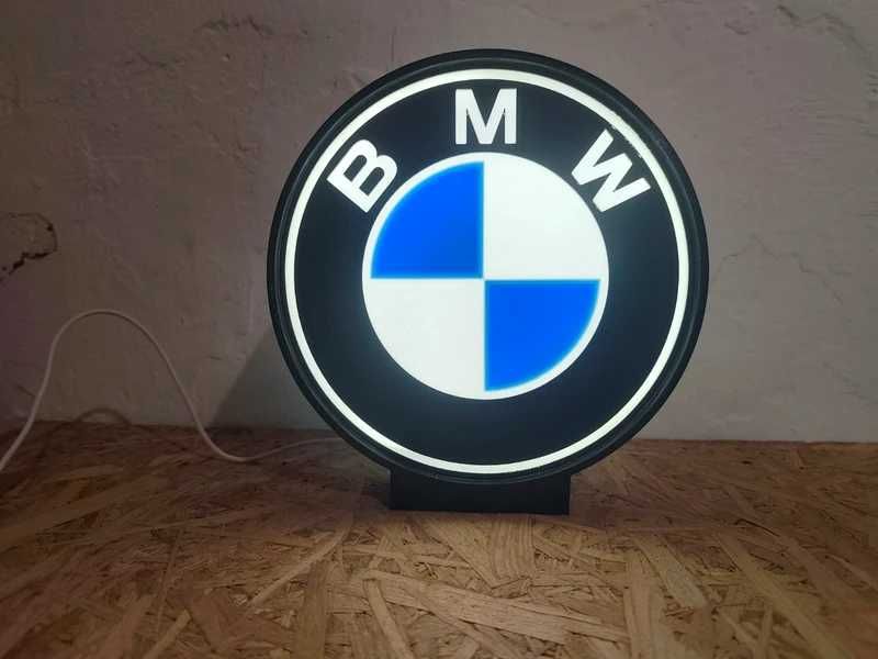 Lightbox luminaria decorativa BMW