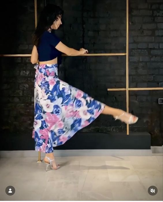 Спідниця на затин летюча для танців, танго