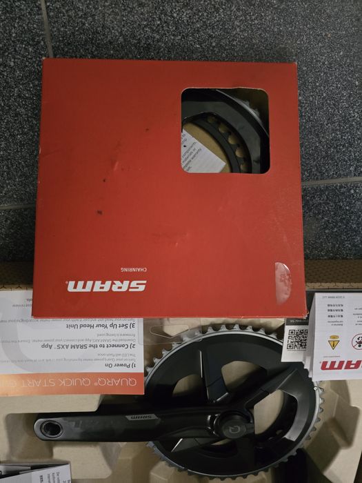 Korba Sram Rival 48/35T, 172,5mm, pomiar mocy