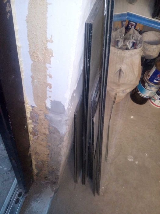 Стекло оконное со старых рам