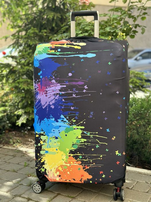 Чехлы на чемодан все размеры, s, m, l ,