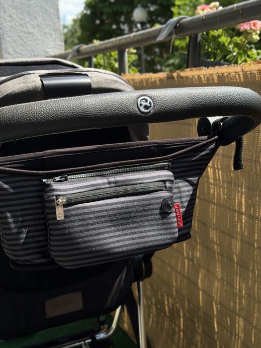 CYBEX MIOS 2.0 2w1 + Skip Hop + Cottonmoose + Adaptery