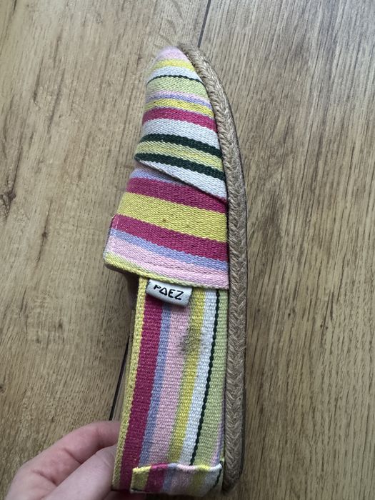Kolorowe espadryle Paez, rozm. 39