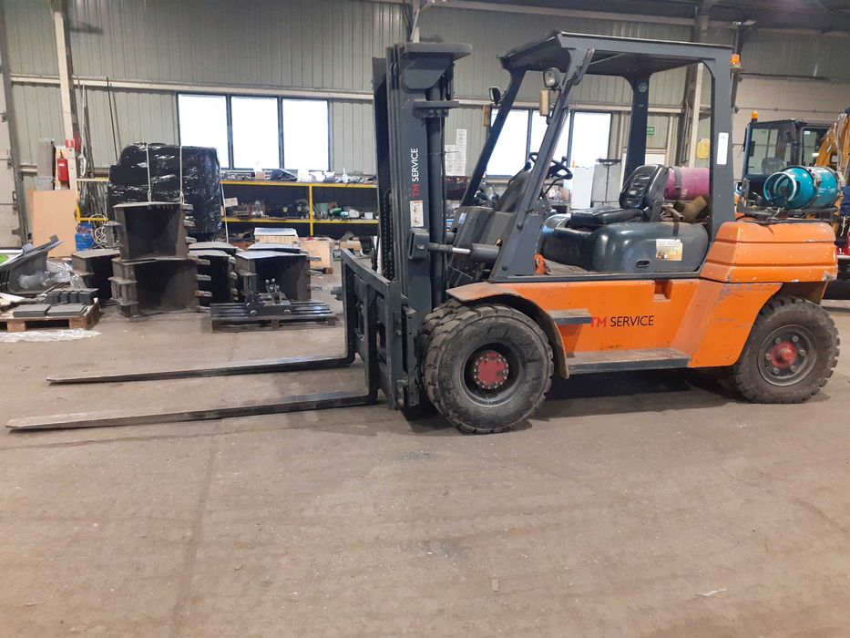 Wózek widłowy Shangli CPYD60, gaz, 2011r, 4362 mth, udźwig 6000kg