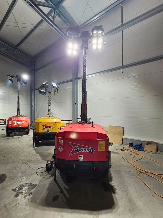 Tower Light VB-9  Mobilny Maszt Maszt Wieże Oświetleniowe, Agregat Diesel, 2012 rok