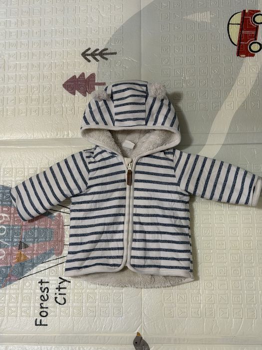 Флісова кофта h&m 62 розміру