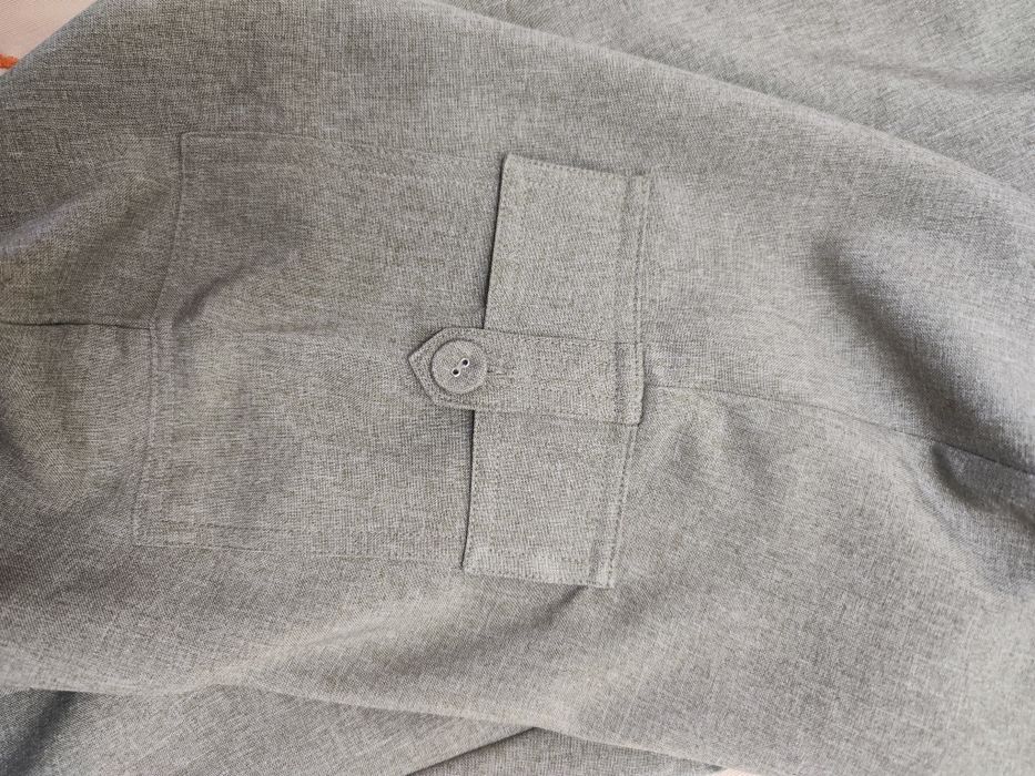 Calças Cargo Senhora cinzentas, tamanho 40 da Daxon