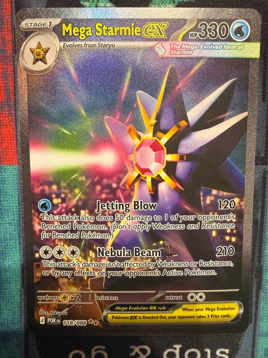 Mega Starmie EX perfect order