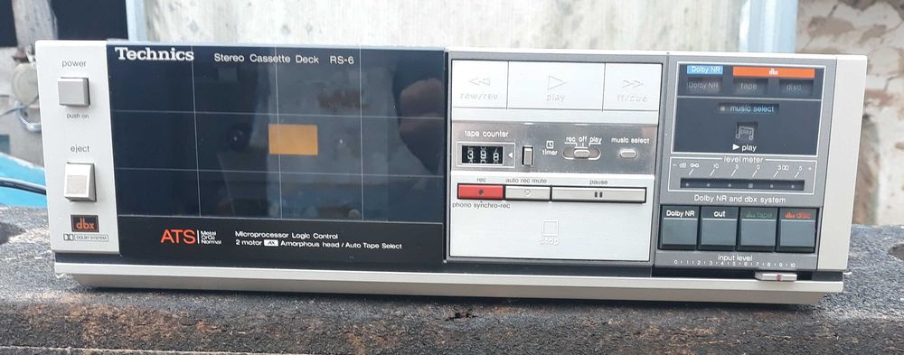 Technics RS-6 винтажная кассетная дека\ магнитофон Japan