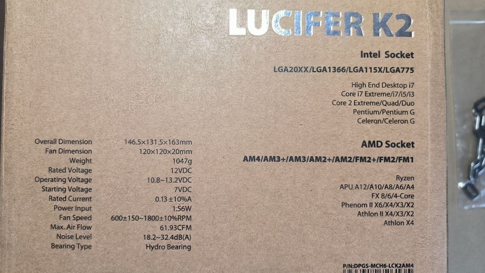 кулер Deep Cool LUCIFER K2