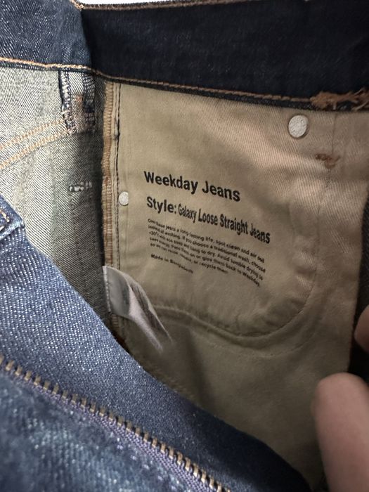 Джинсы Weekday S-M