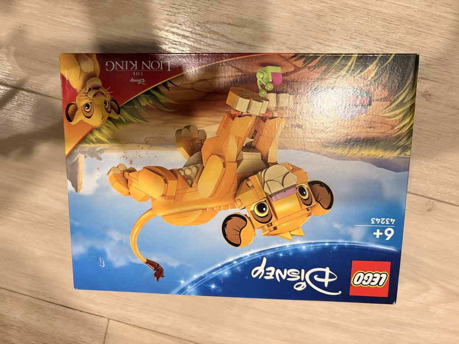 Simba Król lew lego  43243 nowe