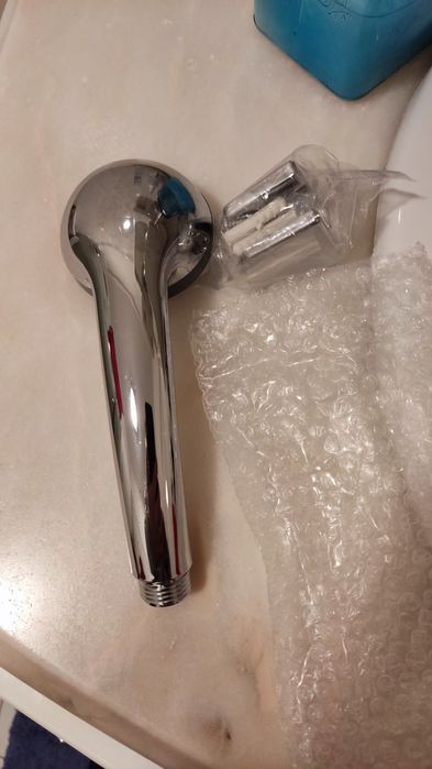 Mangueira bicha duche 1,5mts c/chuveirinho