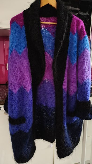 Jedyny taki sweter  100% moher handmade