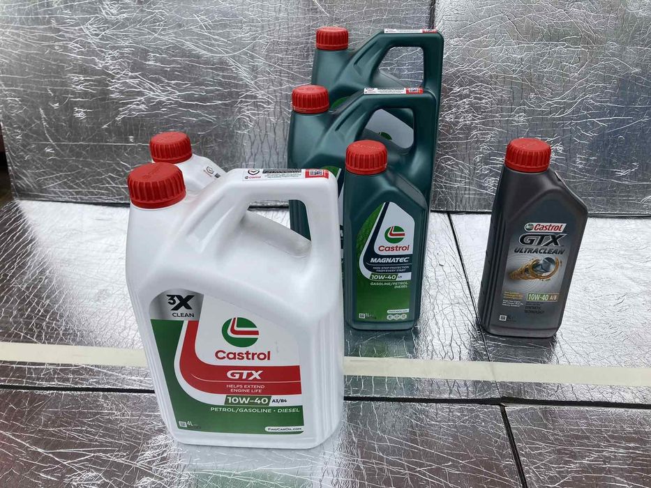 0грн доставка новою поштою Масло 10w40 Castrol 10W40 5л Magnatec