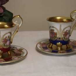 Chávenas de café porcelana Bavária , Cada 13€