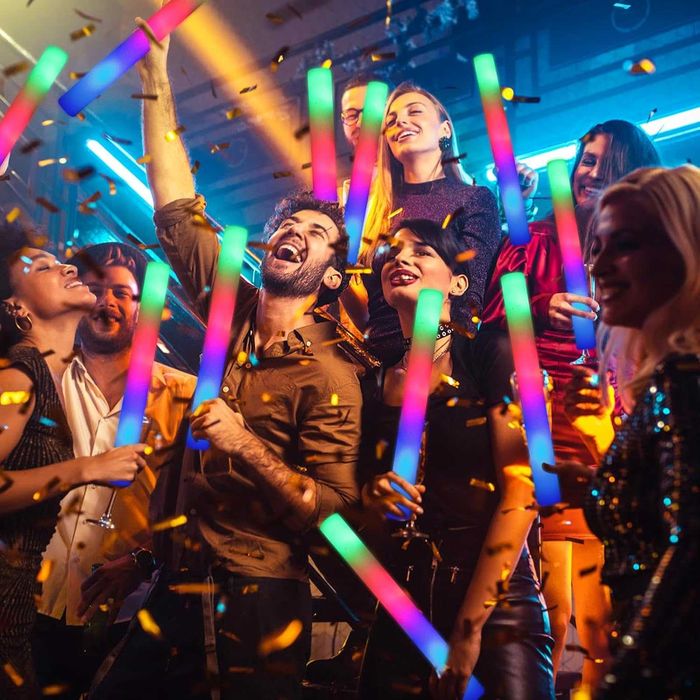 Colorful LED Glow Sticks Foam Glitter Stick Concert Cheerleading Party