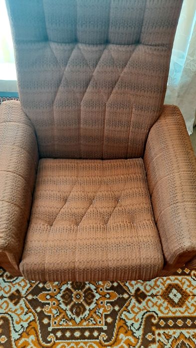 Fotele tapicerowane  PRL