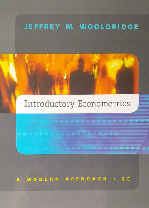 Introductory Econometrics de Jeffrey M. Wooldridge
