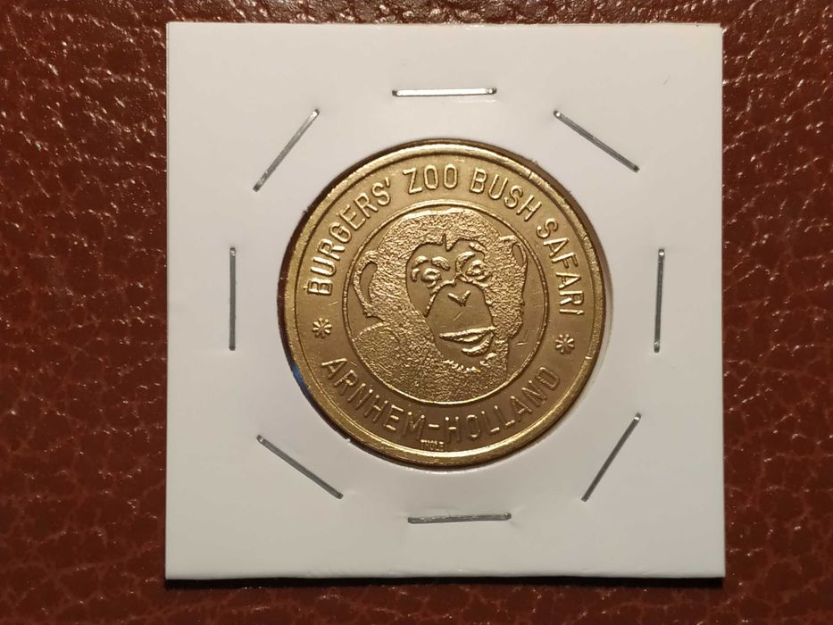Netherlands - Burgers Zoo Bush Safari Arnhem Token / Voucher - Holland
