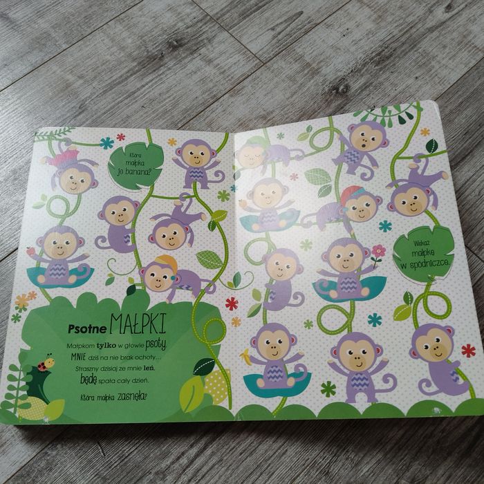 Książka wyszukiwanka Kolorowe Zoo Fischer price