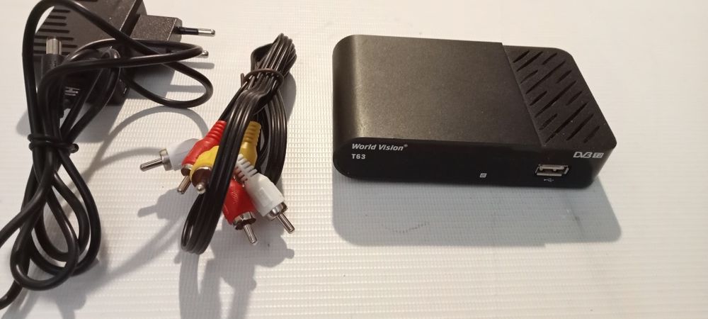 приставка,цифровой тюнер -Т-2.World Vision T63.
World Vision T63.