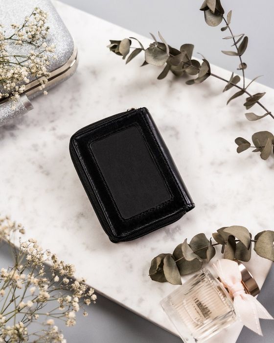 kompaktowy skórzany portfel damski - rovicky