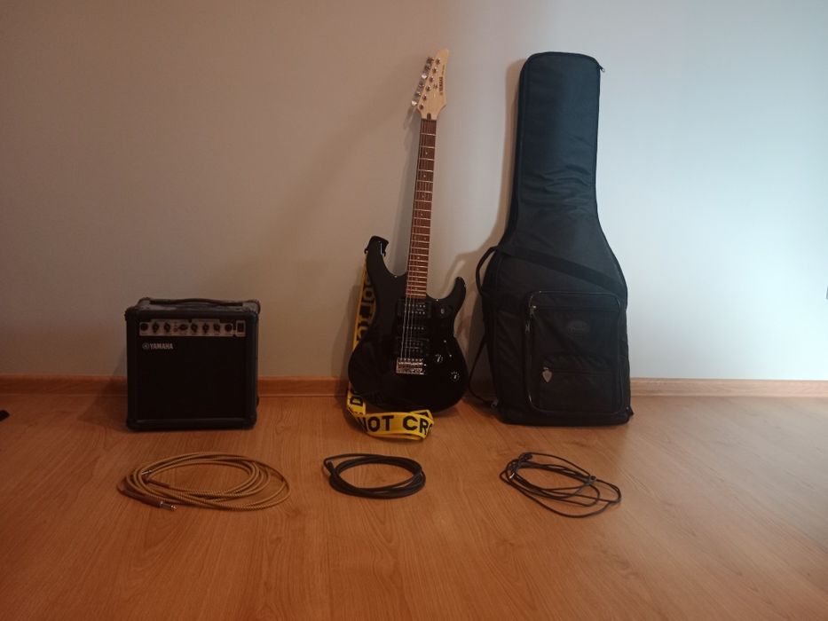 Gitara elektryczna Yamaha zestaw