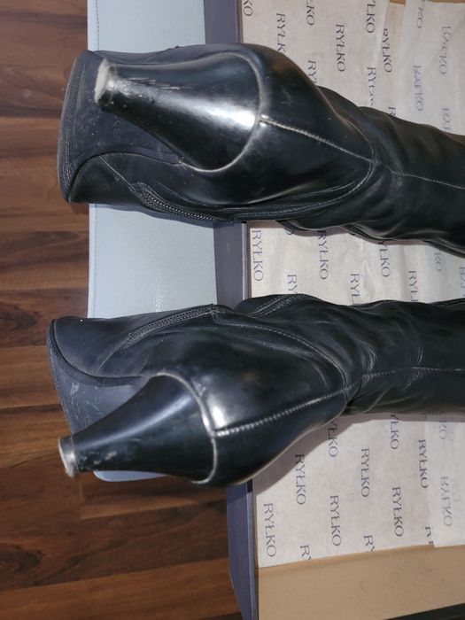 Kozaki na obcasie Ryłko