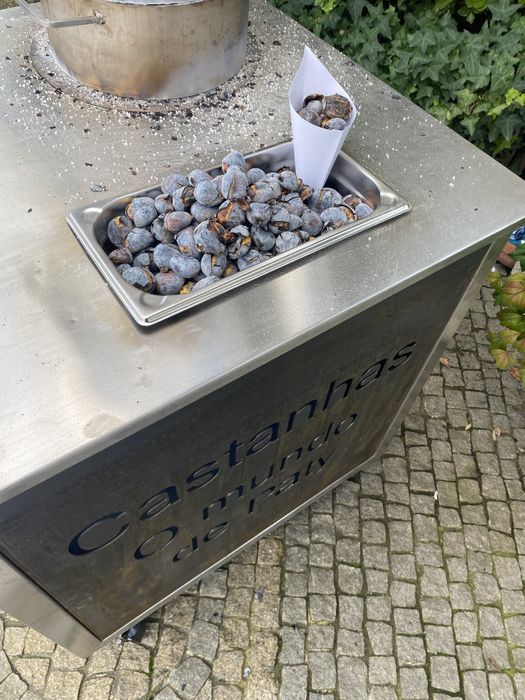 Carrinho de castanhas