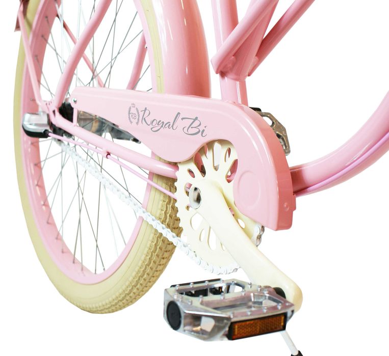 Rower damski 26 / 28 damka miejski Beach CRUISER LOLA RoyalBi biegi