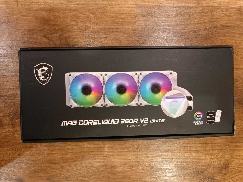 Готова СВО MSI MAG CoreLiquid 360R V2 White