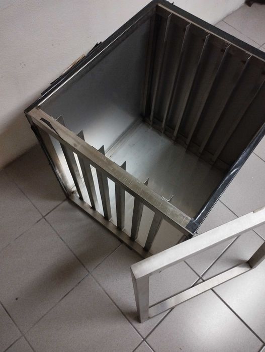 Estrutura em aço inox