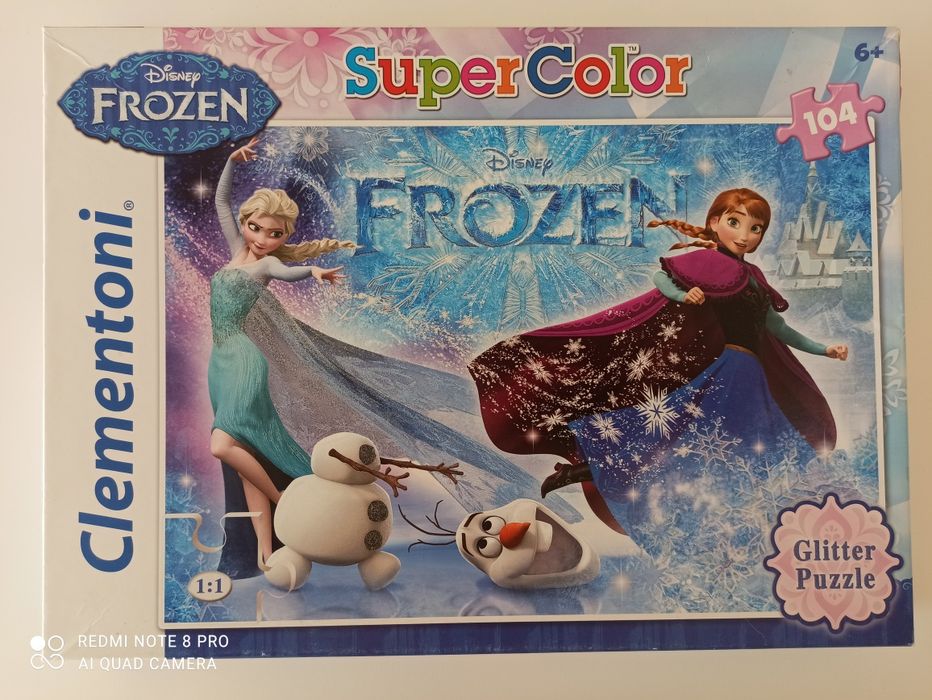 Puzzle Kraina Lodu 104 elementy