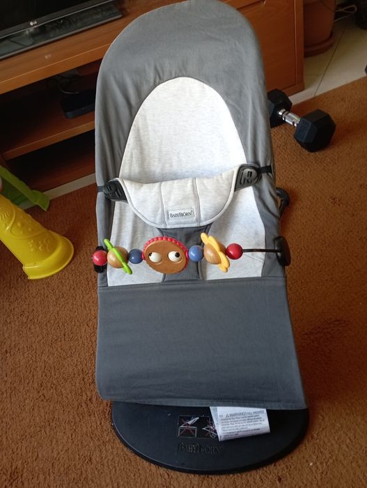 Espreguiçadeira BabyBjorn Soft Balance cinza