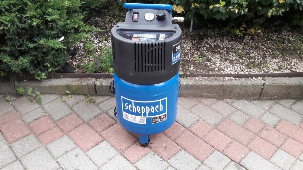 NOWY Kompresor Pionowy SCHEPPACH HC24V 24L 8 Bar