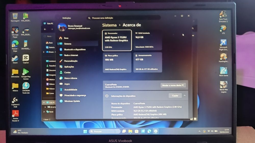 Asus VivoBook E1504F