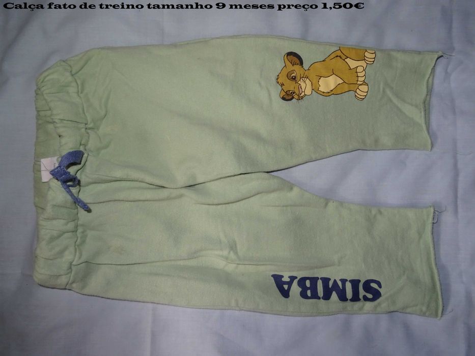 calças de ganga e outras 6,9,12 mes e 2,8,10,12 anos outono/inverno