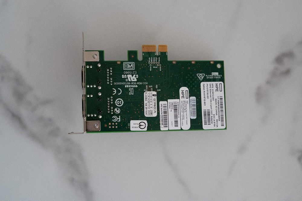 3 karty sieciowe Broadcom 332T